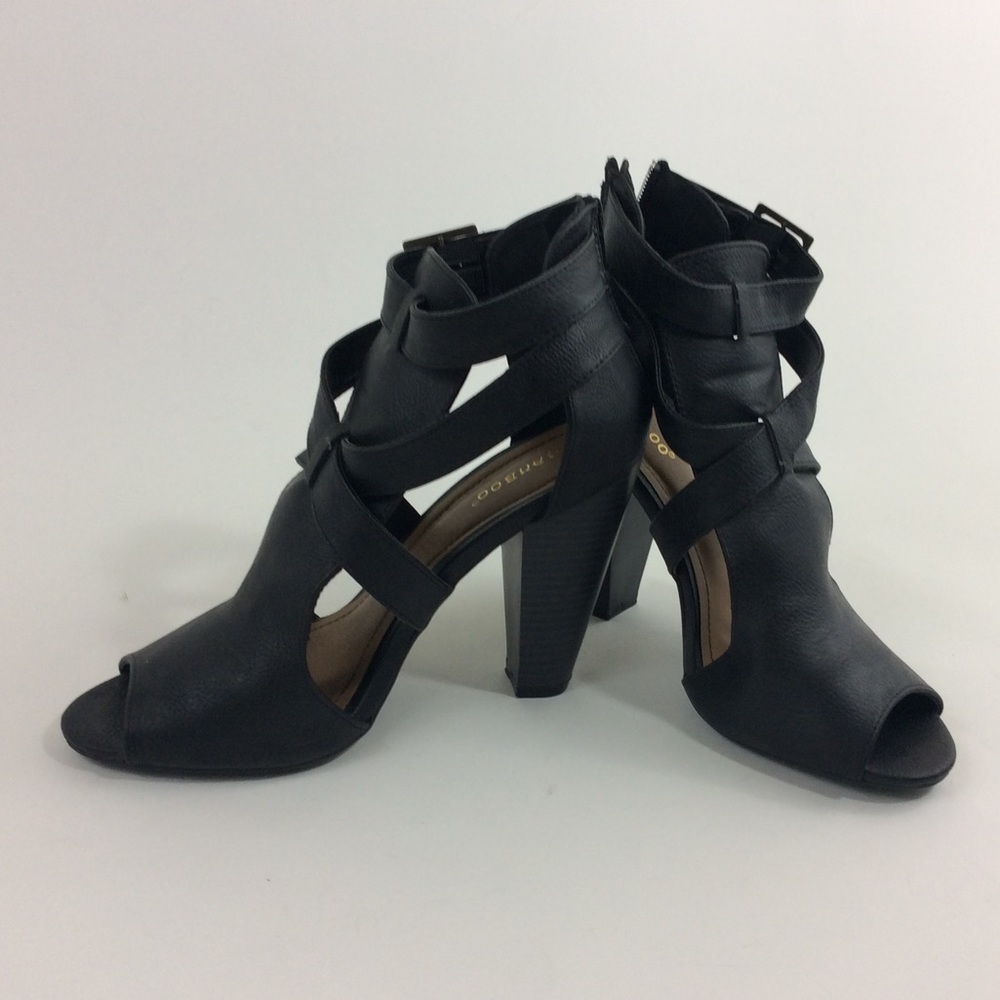 Brinley Co. Womens Open Toe High Heel Sandal